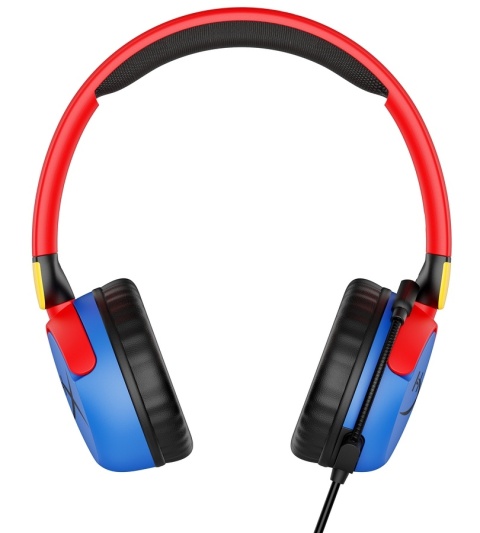 Słuchawki przewodowe gamingowe nauszne HyperX Cloud Mini Multicolor dla dzieci, głośność do 85dB, 7G8F3AA