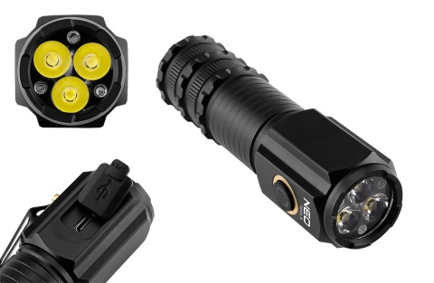 ZESTAW OŚWIETLENIOWY SURVIVALOWY TURYSTYCZNY 3 W 1 LAMPA LATARKA 99-132 NEO TOOLS