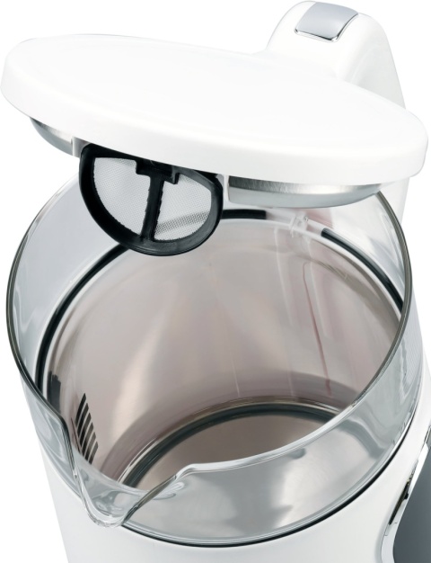 CZAJNIK ELEKTRYCZNY 2200W 1,7 L BIAŁY Z REGULACJĄ TEMPERATURY 40-100°C LUND 68224