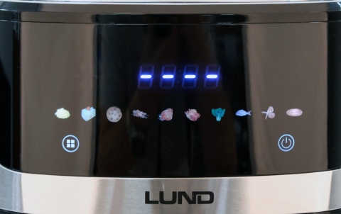 FRYTKOWNICA BEZTŁUSZCZOWA AIR FRYER FRYTOWNICA ZDROWE I SZYBKIE SMAŻENIE 1600 W 6,5 L CZARNA LUND