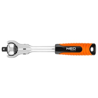 Grzechotka treszczotka do nasadek klucz 1/2"360° 72T 250mm NEO TOOLS 08-546