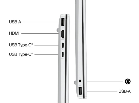 HP OmniBook 5 16 2K IPS AMD Ryzen 5 8540U 6-rdzeni 16GB LPDDR5 512GB SSD NVMe Windows 11