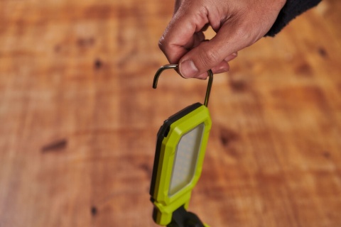 Lampa panelowa składana i gotowa do pracy lampe można obracać o 325° LED 18V Ryobi RSL18-0