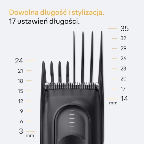 Maszynka do strzyżenia włosówidealna przycinania włosów i podkreślania detali Series 5 BRAUN HC5530