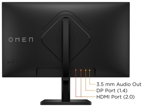 Monitor HP Omen 27q G2 QHD IPS 180Hz 27 cali 2560x1440 HDMI DisplayPort pivot AV4H6AS