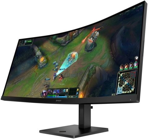 Monitor HP Omen 34c G2 Curved Gaming WQHD VA 180Hz HDR 400 34 cale 3440x1440 HDMI DisplayPort VESA AMD FreeSync