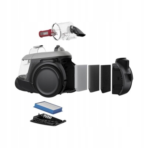 Odkurzacz Do sierści zwierząt o mocy 550 W z innowacyjną technologią cykloniczną Turboszczotka Electrolux Animal EL61A4UG