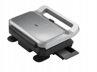Opiekacz do kanapek gofrów panini Snack Maker 5 800 W srebrny/szary Braun SM5038