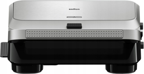 Opiekacz do kanapek gofrów panini Snack Maker 5 800 W srebrny/szary Braun SM5038