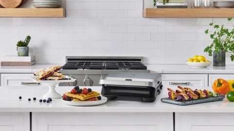 Opiekacz do kanapek gofrów panini Snack Maker 5 800 W srebrny/szary Braun SM5038