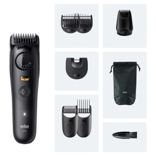 Trymer do zarostu Series 5 precyzyjny trymer do zarostu z 40 ustawieniami długości 0,5 mm ultra ostrym Braun BT5560