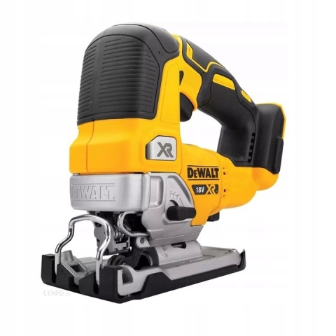 Wyrzynarka akumulatorowa bezszczotkowa lekka poręczna z dużą mocą cięcia i wydajną baterią Dewalt DCS334NT