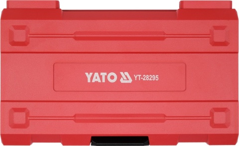 Zestaw izolowanych wkrętaków VDE 13 elementów próbnikiem jednobiegunowym do prac elektrycznych Yato YT-28295