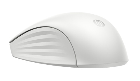 Bezprzewodowa klawiatura i mysz HP 650 biała pełnowymiarowa z blokiem numerycznym 4R016AA QWERTY (duży enter)