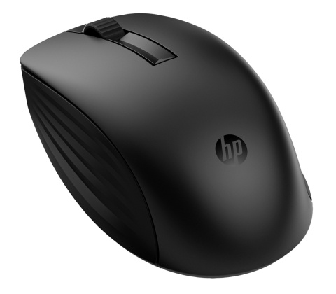 Bezprzewodowa klawiatura i mysz HP 650 czarna pełnowymiarowa z blokiem numerycznym 4R013AA QWERTY (duży enter)