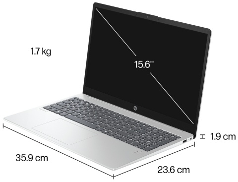 HP OmniBook 3 15 Next Gen AI FullHD IPS AMD Ryzen AI 5 340 6-rdzeni 24GB DDR5 512GB SSD NVMe Windows 11