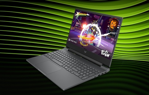 HP Victus Gaming 15 FullHD IPS 144Hz AMD Ryzen 5 8645HS 6-rdzeni 16GB DDR5 512GB SSD NVMe NVIDIA GeForce RTX 3050 6GB Windows 11