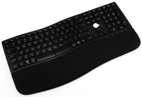 Klawiatura bezprzewodowa HP 680 Comfort Dual-Mode Bluetooth czarna pełnowymiarowa z blokiem num. 8T6L8AA QWERTY (duży enter)