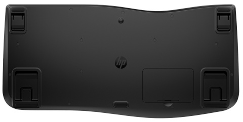 Klawiatura bezprzewodowa HP 680 Comfort Dual-Mode Bluetooth czarna pełnowymiarowa z blokiem num. 8T6L8AA QWERTY (duży enter)