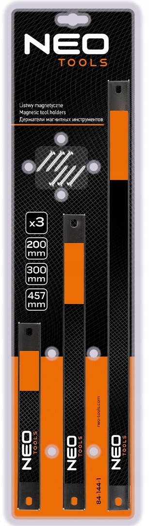 Listwy Magnetyczne Na Narzędzia Zestaw 3 szt. NEO TOOLS