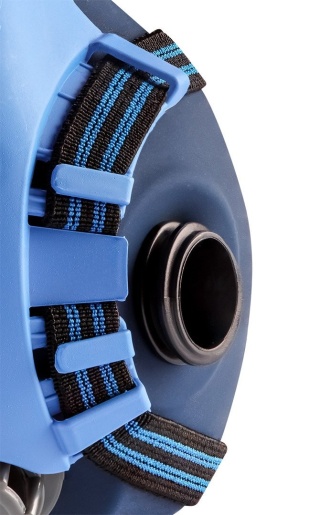 PÓŁMASKA SILIKONOWA ochronna MASKA + 2 POCHŁANIACZE FILTR P3 NEO 97-351