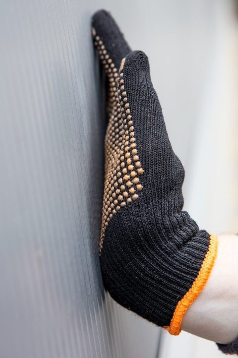 RĘKAWICE ROBOCZE BAWEŁNA I POLIESTER KROPKOWANE ROZMIAR 8 97-620-8 NEO TOOLS