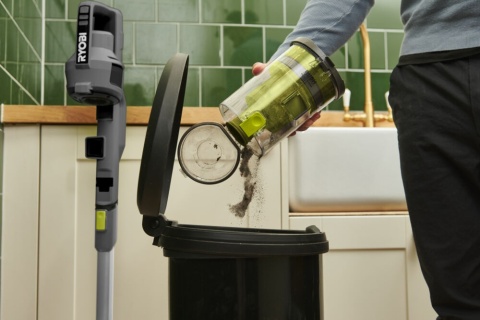 RYOBI ODKURZACZ RĘCZNY PIONOWY BEZPRZEWODOWY AKUMULATOROWY 18V RSVS18-0