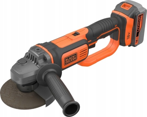 Szlifierka kątowa 18V 125mm M14 Black & Decker BCG720 + aku 4.0Ah