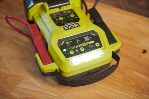 URZĄDZENIE ROZRUCHOWE ROZRUSZNIK BOOSTER RYOBI RJSC18-0 18V ONE+ PROSTOWNIK