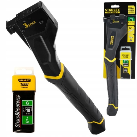 ZSZYWACZ TAKER MŁOTKOWY G8-12 +1000 ZSZYW. STANLEY