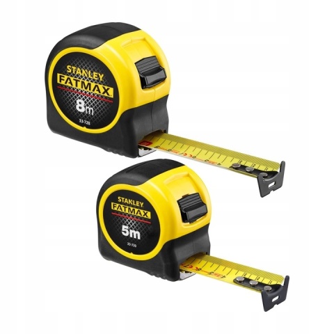 Zestaw miar zwijanych STANLEY FATMAX 5m 8m 32mm 2 sztuki FMHT31725-0