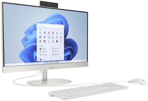 AiO HP 24 FullHD IPS AMD Ryzen 5 7520U 4-rdzenie 16GB LPDDR5 512GB SSD NVMe Windows 11 + klawiatura i mysz