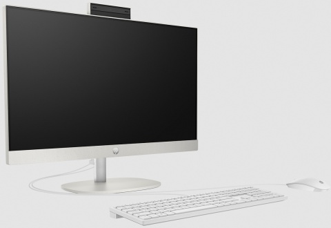 AiO HP 24 FullHD IPS AMD Ryzen 5 7520U 4-rdzenie 16GB LPDDR5 512GB SSD NVMe Windows 11 + klawiatura i mysz
