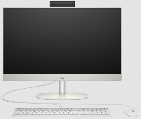 AiO HP 24 FullHD IPS AMD Ryzen 5 7520U 4-rdzenie 16GB LPDDR5 512GB SSD NVMe Windows 11 + klawiatura i mysz