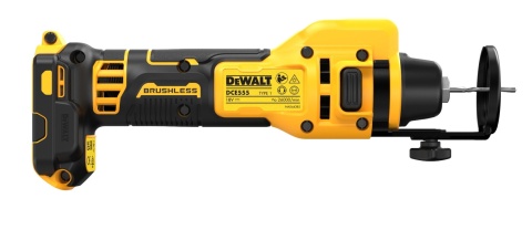 Frezarka akumulatorowa z ogranicznikiem głębokości i oświetleniem LED do płyt g-k DEWALT 18V DCE555N-XJ