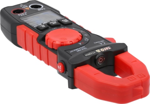 MIERNIK CĘGOWY SOLIDNY OBUDOWA I ETUI TRUE RMS AC/DC 10MA-600A YATO YT-730934