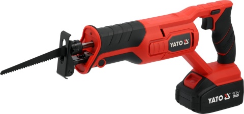 Piła szablasta akumulatorowa bezszczotkowa drewno metal 18 V Yato YT-828151