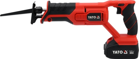 Piła szablasta akumulatorowa bezszczotkowa drewno metal 18 V Yato YT-828151