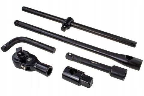 ZESTAW KLUCZE NASADOWE NASADKI UDAROWE 3/4" 1" 26EL TIR 17-65mm PRZEDŁUŻKI