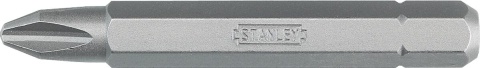 Zestaw 10 długich końcówek PH2 1/4'' trwała stal precyzja wkręcania do wkrętarek i bitów Stanley 1-68-947