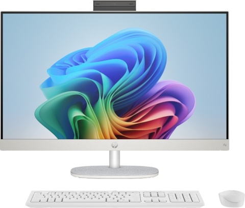 AiO HP 24 Next Gen AI FullHD IPS AMD Ryzen AI 5 340 6-rdzeni 16GB DDR5 512GB SSD NVMe Windows 11 + klawiatura i mysz
