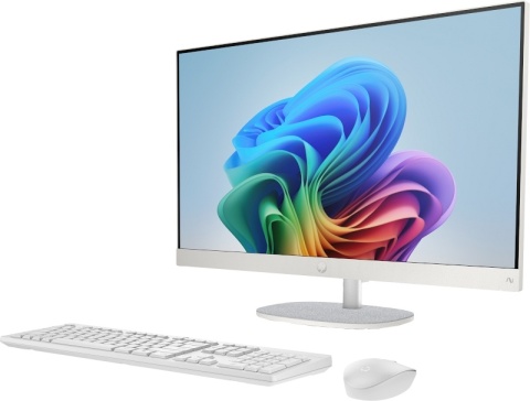 AiO HP 24 Next Gen AI FullHD IPS AMD Ryzen AI 5 340 6-rdzeni 16GB DDR5 512GB SSD NVMe Windows 11 + klawiatura i mysz