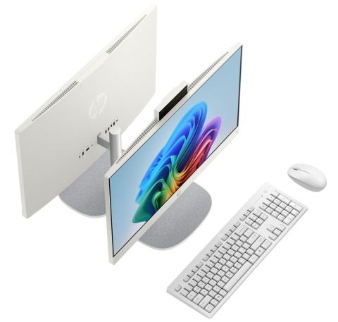 AiO HP 24 Next Gen AI FullHD IPS AMD Ryzen AI 5 340 6-rdzeni 16GB DDR5 512GB SSD NVMe Windows 11 + klawiatura i mysz