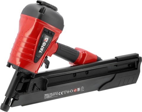 GWOŹDZIARKA PNEUMATYCZNA STOLARSKA GWOŹDZIE KLEJONE 50-100 MM YATO YT-09240