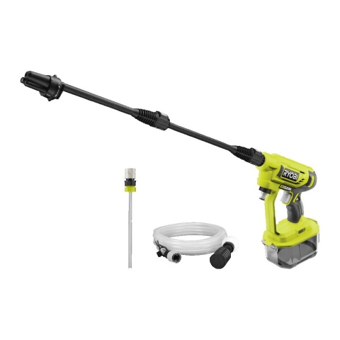 MYJKA CIŚNIENIOWA AKUMULATOROWA PISTOLET LANCA WĄŻ 6 m ONE+ RYOBI RY18PW22A-0