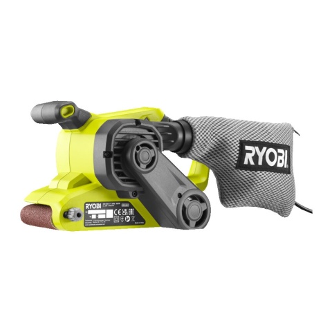 Sieciowa szlifierka taśmowa wydajny silnik o mocy 800 W możliwość regulacji RBS800 RYOBI