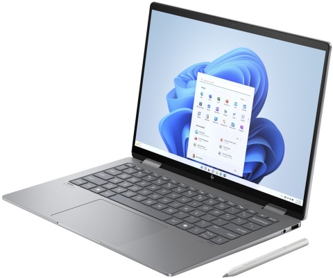 2w1 HP ENVY 14 x360 2.8K OLED 120Hz AMD Ryzen 5 8640HS 6-rdzeni 16GB LPDDR5 512GB SSD NVMe Windows 11 Active Pen
