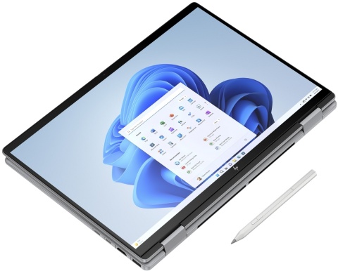 2w1 HP ENVY 14 x360 2.8K OLED 120Hz AMD Ryzen 5 8640HS 6-rdzeni 16GB LPDDR5 512GB SSD NVMe Windows 11 Active Pen