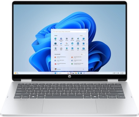 Dotykowy 2w1 HP OmniBook 5 Flip 14 2K IPS Intel Core 7 150U 10-rdzeni 16GB LPDDR5 512GB SSD NVMe Windows 11