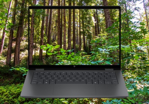 Dotykowy HP OmniBook X Flip 14 Next Gen AI 2K OLED AMD Ryzen AI 5 340 6-rdzeni 16GB LPDDR5x 512GB SSD NVMe Windows 11